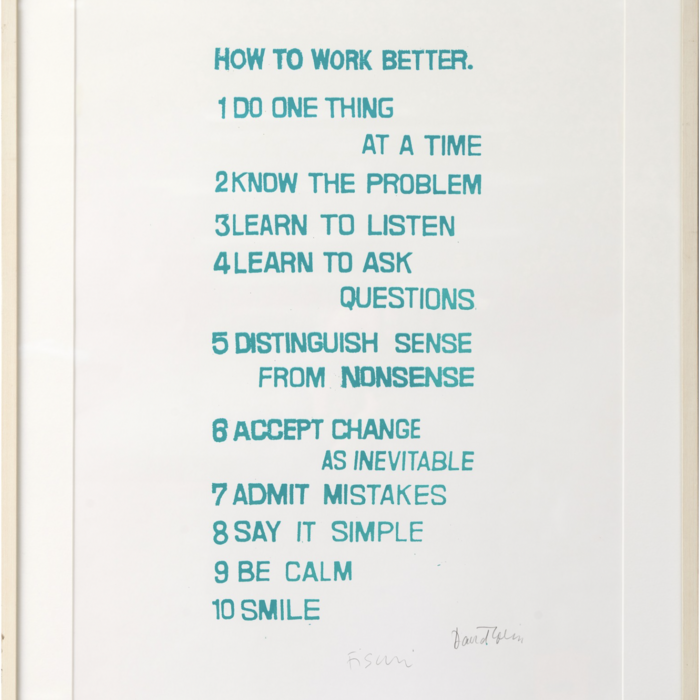 How To Work Better