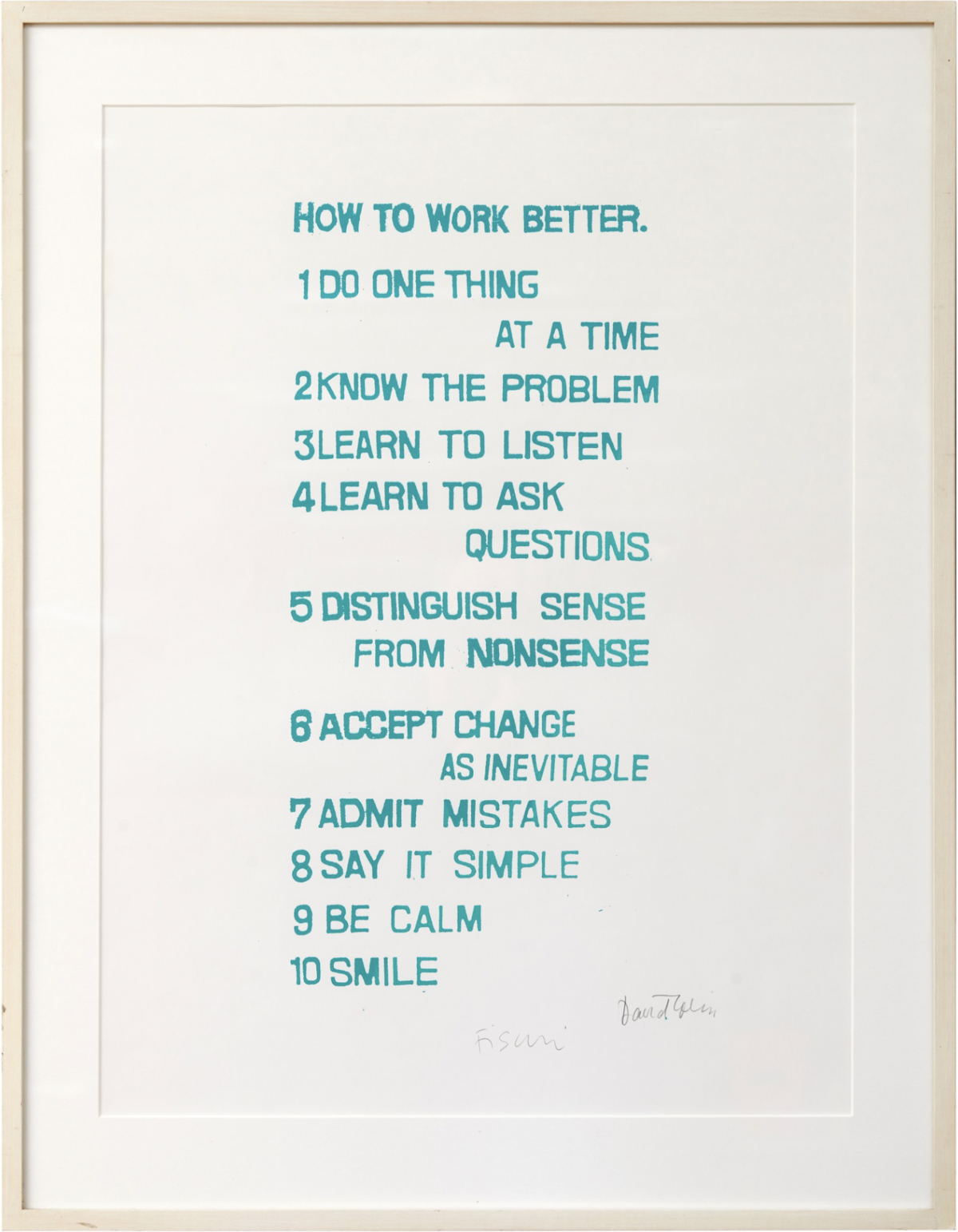 アート・デザイン・音楽 Fischli Weiss: How to Work Better